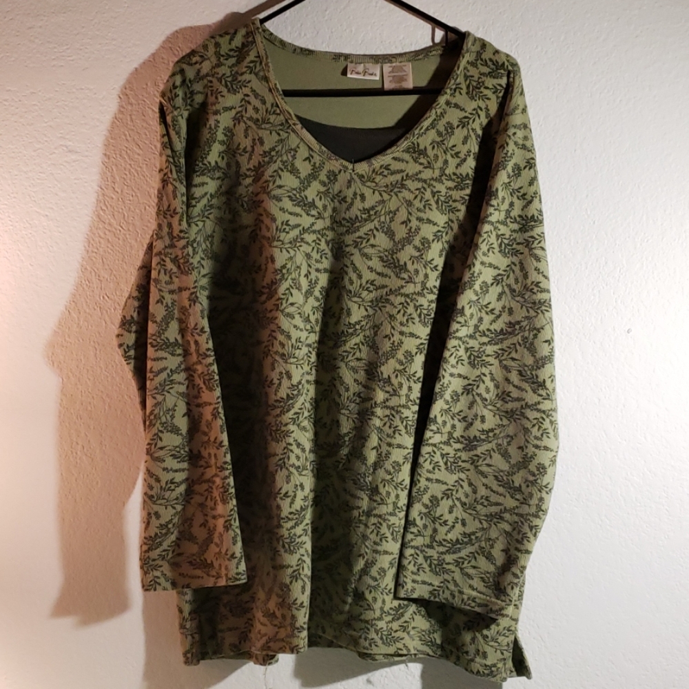 Bobbie Brooks green xl shirt